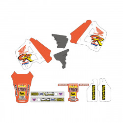 GRAPHIC KIT TEAM HONDA 91 - 43026249 - Dr Rider