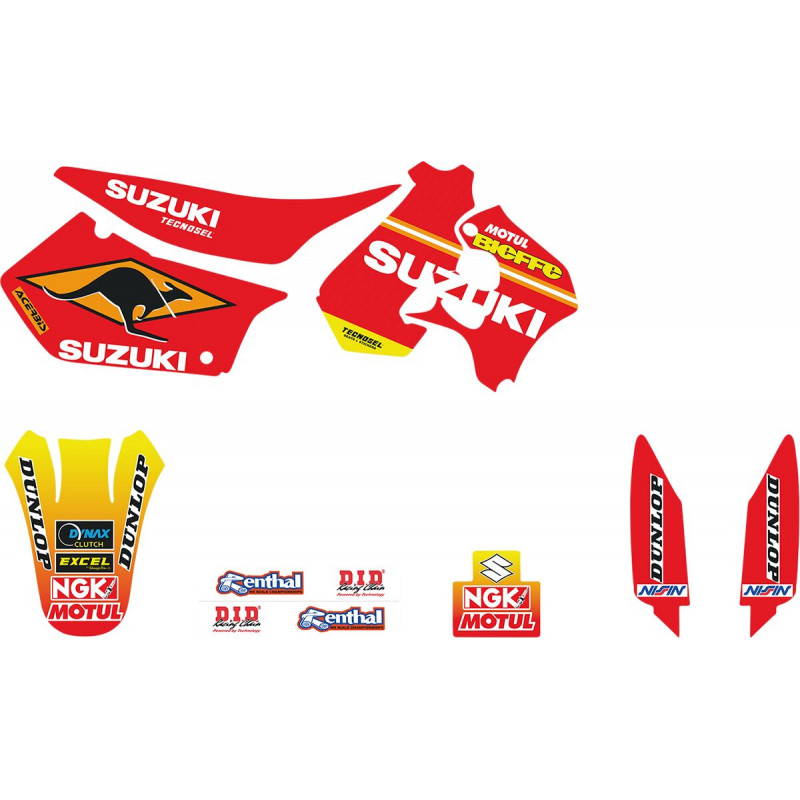 GRAPHIC KIT TEAM SUZ 98 - 43026259 - Dr Rider