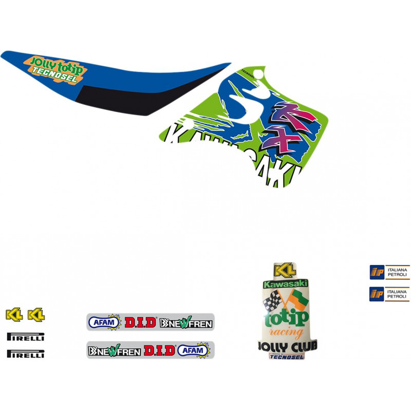 GRAPHIC KIT TEAM KAWA 93 - 43026261 - Dr Rider