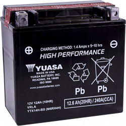 BATTERY YUASA MF YTX14H-BS  - 21130034 - Dr Rider