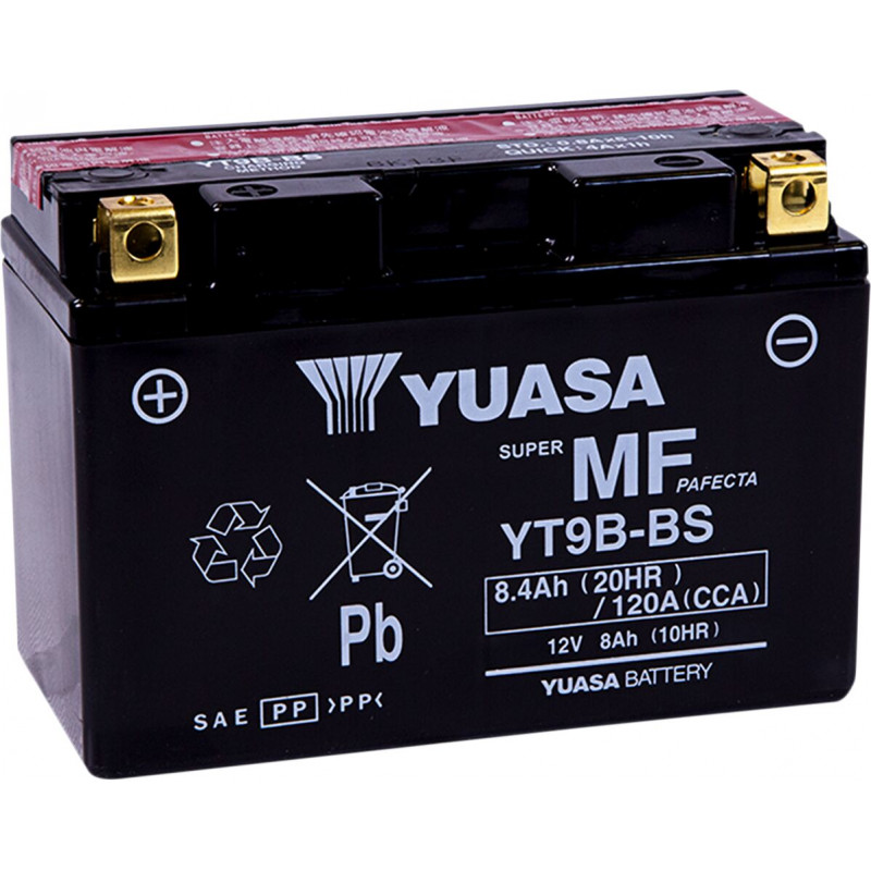 BATTERY YUASA MF YT9B-BS  - 21130068 - Dr Rider