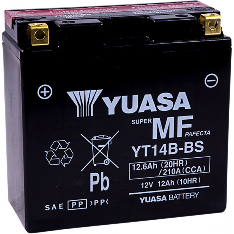 BATTERY YUASA MF YT14B-BS  - 21130069 - Dr Rider