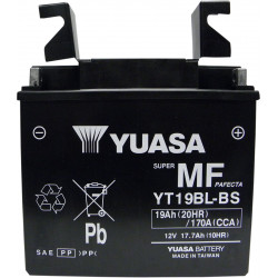 BATTERY YUASA MF YT19BL-BS  - 21130360 - Dr Rider