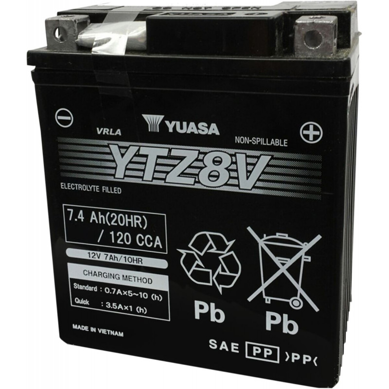 BATTERY YUASA FA YTZ8V - 21130492 - Dr Rider