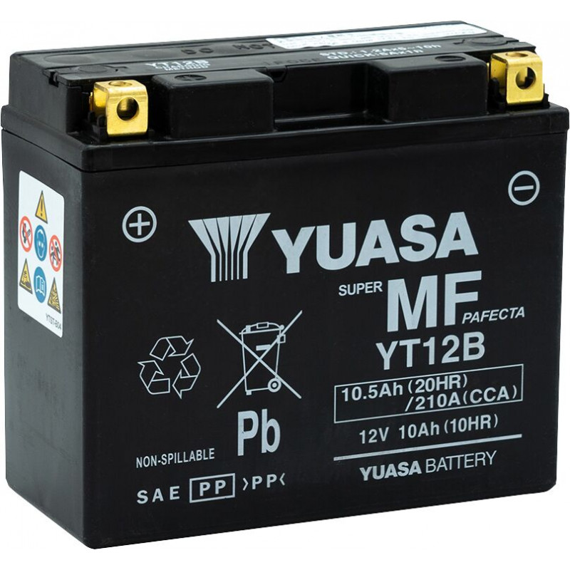 BATTERY YUASA FA YT12B - 21130880 - Dr Rider