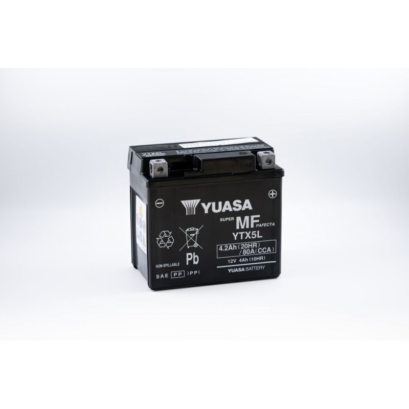 BATTERY YUASA FA YTX5L - 21130881 - Dr Rider