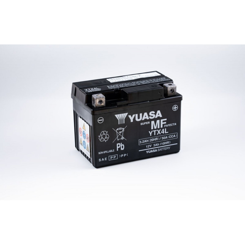 BATTERY YUASA FA YTX4L - 21130886 - Dr Rider