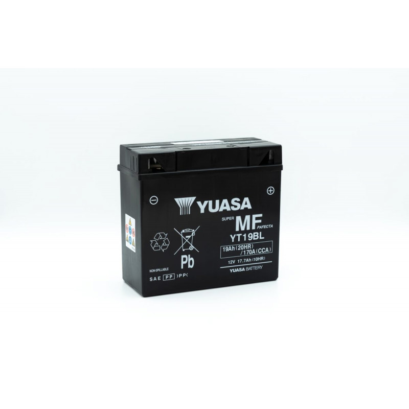 BATTERY YUASA FA YT19BL - 21130888 - Dr Rider