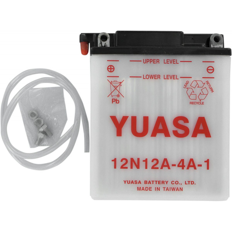 BATTERY YUASA CV DRY 12N12A-4A - Y12N12A4A1 - Dr Rider