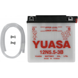 BATTERY YUASA CV DRY 12N5.5-3B - Y12N553B - Dr Rider
