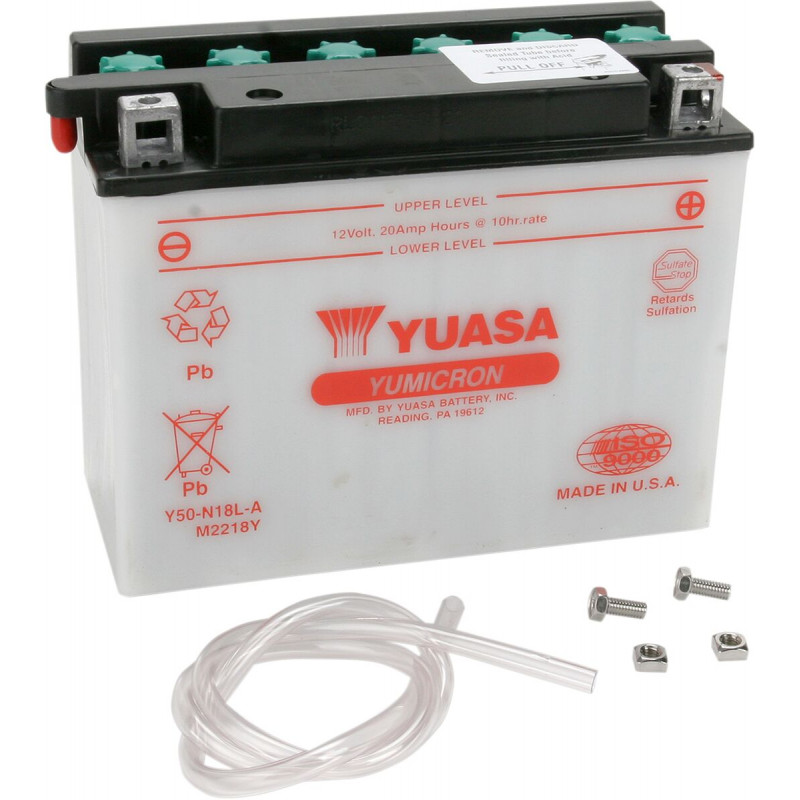 BATTERY YUASA HD DRY Y50-N18L- - Y50N18LA - Dr Rider