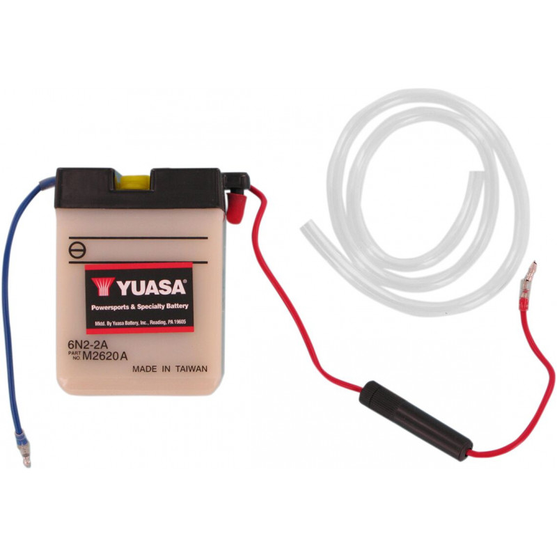 BATTERY YUASA 6-VOLT DRY 6N2-2 - Y6N22A - Dr Rider
