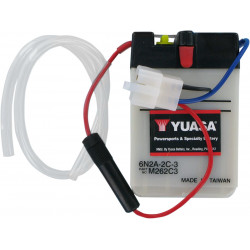 BATTERY YUASA 6-VOLT DRY 6N2A- - Y6N2A2C3 - Dr Rider