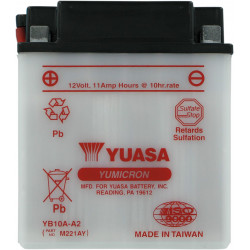 BATTERY YUASA HD DRY YB10A-A2 - YB10AA2 - Dr Rider