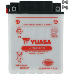 BATTERY-YUASA - YB14AA1 - Dr Rider