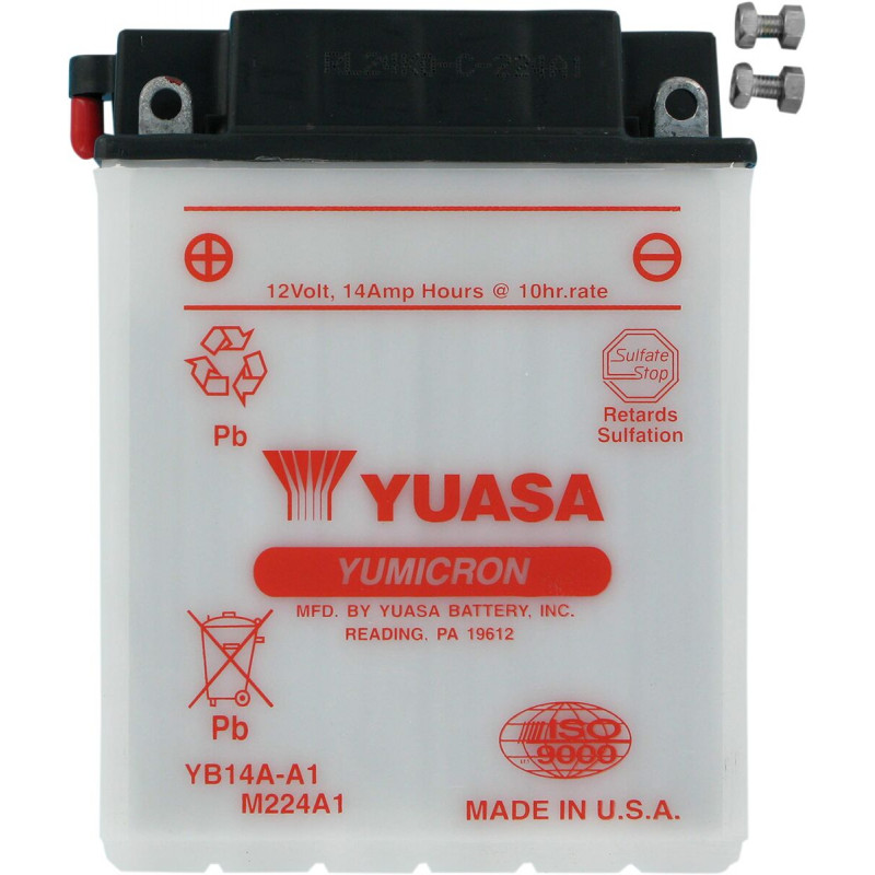BATTERY-YUASA - YB14AA1 - Dr Rider