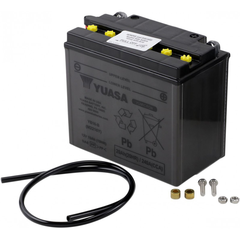 BATTERY YUASA HD DRY YB16-B - YB16B - Dr Rider