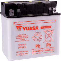 BATTERY YUASA HD DRY YB16CL-B - YB16CLB - Dr Rider