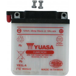 BATTERY YUASA HD DRY YB3L-A - YB3LA - Dr Rider