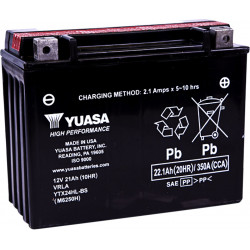 BATTERY YUASA MF YTX24HL-BS  - YTX24HLBS - Dr Rider