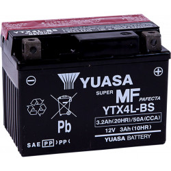 BATTERY YUASA MF YTX4L-BS  - YTX4LBS - Dr Rider