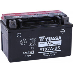 BATTERY YUASA MF YTX7A-BS  - YTX7ABS - Dr Rider