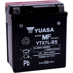 BATTERY YUASA MF YTX7L-BS  - YTX7LBS - Dr Rider