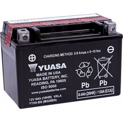 BATTERY YUASA MF YTX9-BS  - YTX9BS - Dr Rider