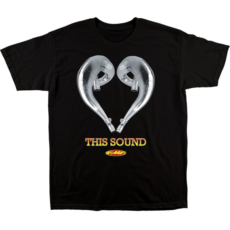 T-shirt FMF LOVE THIS SOUND Noir M - Dr Rider