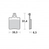 MM BRAKEPAD REAR KTM 65 - 17211693 - Dr Rider