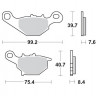 MM RACE BRAKEPAD SUZ RM80 - 17211703 - Dr Rider