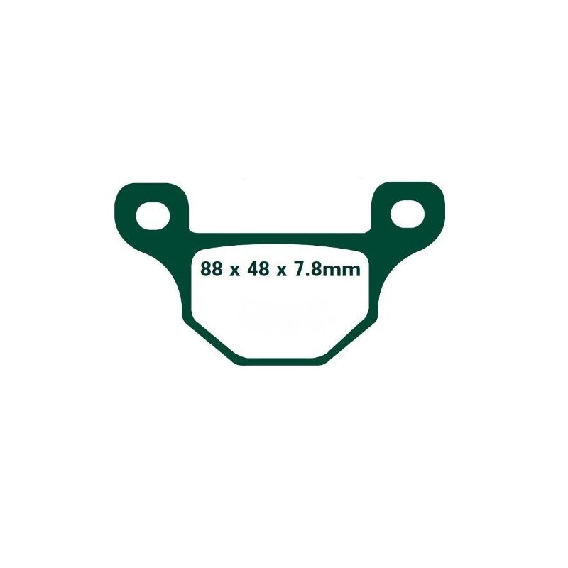 BRAKE PAD SINTER ATV NITR - 17212122 - Dr Rider