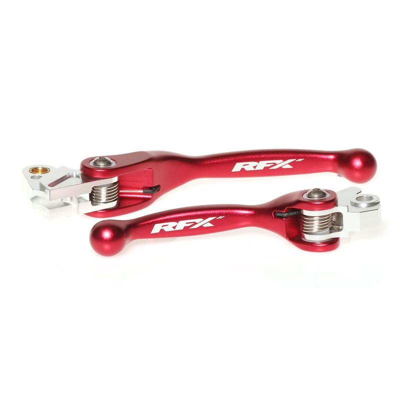 Jeu de leviers retournables forgés RFX Race Series - rouge