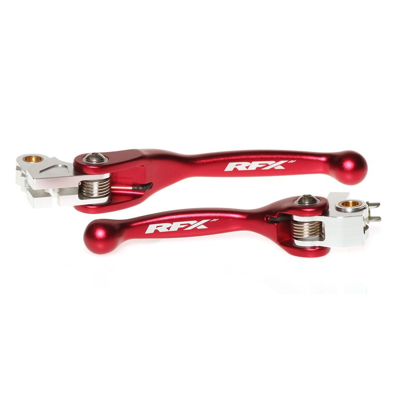 Jeu de leviers retournables forgés RFX Race Series - rouge