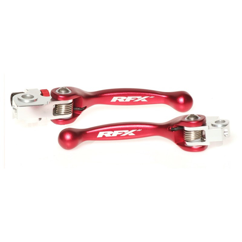 Jeu de leviers retournables forgés RFX Race Series - rouge