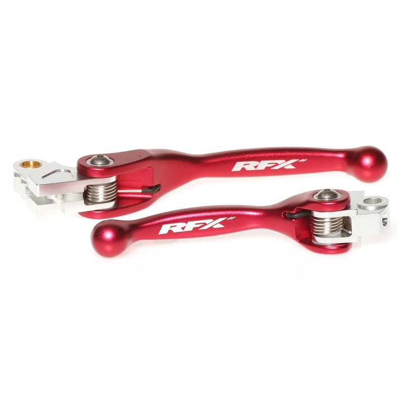 Jeu de leviers retournables forgés RFX Race Series - rouge