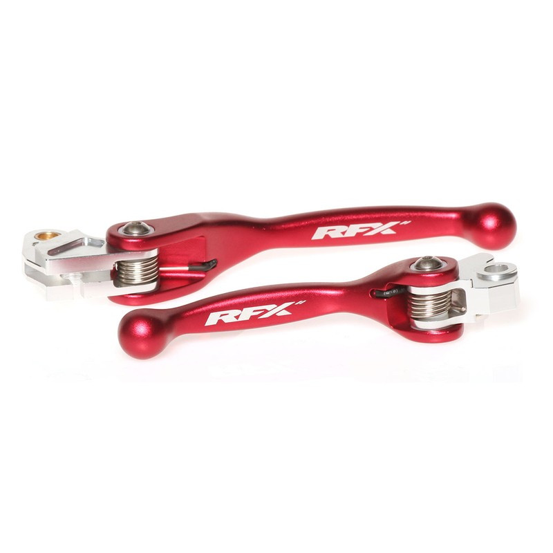 Jeu de leviers retournables forgés RFX Race Series - rouge
