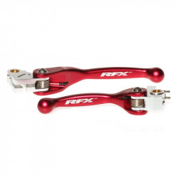 Jeu de leviers retournables forgés RFX Race Series - rouge