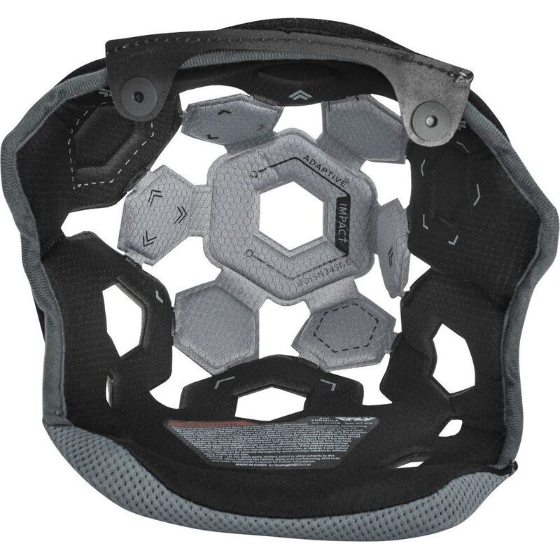 Coiffe FLY RACING Formula - noir/Cool Grey - Dr Rider