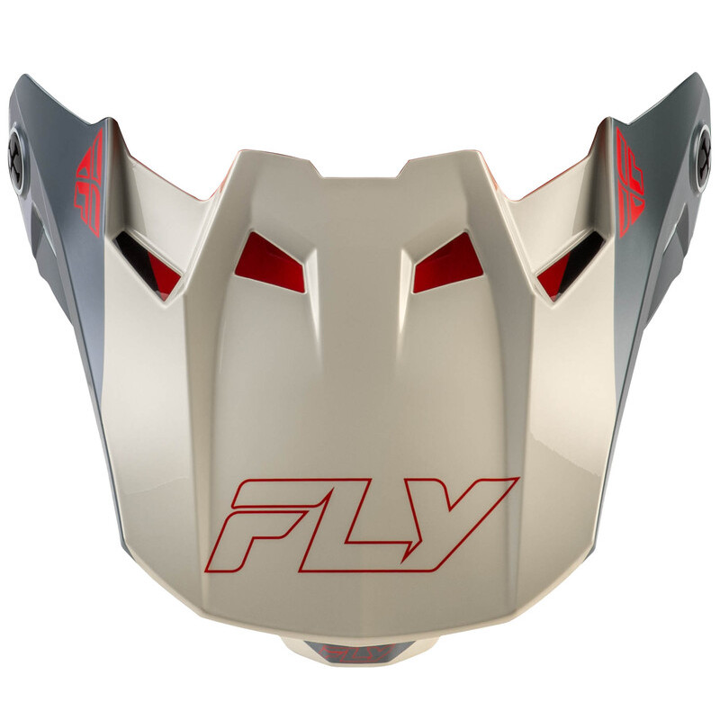 Visière FLY RACING Formula CC Glide - noir/rouge/gris - Dr Rider