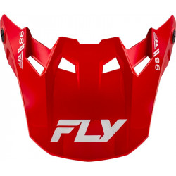 Visière FLY RACING Formula CC Objective - rouge/blanc - Dr Rider
