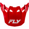 Visière FLY RACING Formula CC Objective - rouge/blanc - Dr Rider