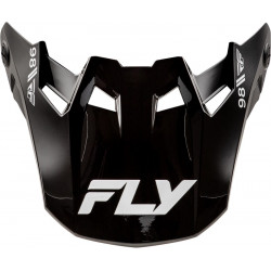 Visière FLY RACING Formula CC Objective - noir/blanc - Dr Rider
