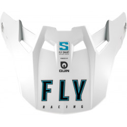 Visière FLY RACING Formula S Carbon Solid - blanc - Dr Rider