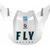Visière FLY RACING Formula S Carbon Solid - blanc - Dr Rider