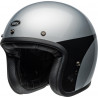 Casque BELL Custom 500 - Chassis Gloss Silver Black - Dr Rider