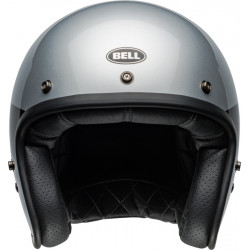 Casque BELL Custom 500 - Chassis Gloss Silver Black - Dr Rider