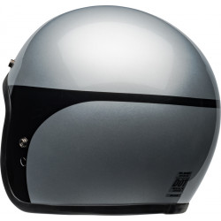 Casque BELL Custom 500 - Chassis Gloss Silver Black - Dr Rider