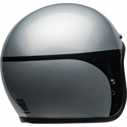Casque BELL Custom 500 - Chassis Gloss Silver Black - Dr Rider