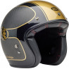 Casque BELL Custom 500 Carbon - RSD Checkmate Matte Gloss Black/Gold - Dr Rider
